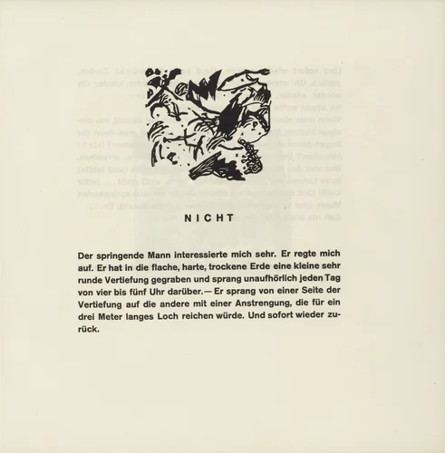 Improvisation 20 (headpiece, folio 25) from Klänge (Sounds) by Wassily Kandinsky, illustrated book, 1913