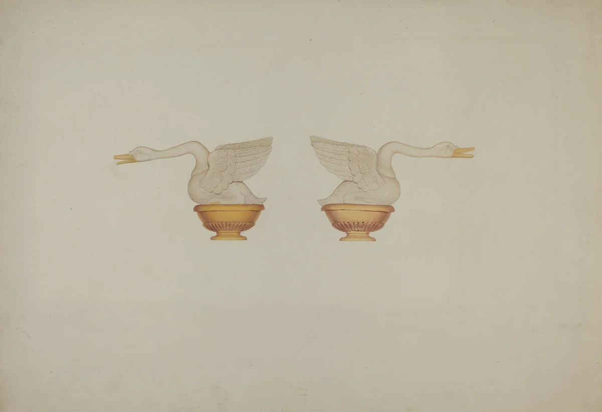 Architectural Carving by Helen E. Gilman, index of american design, 1940