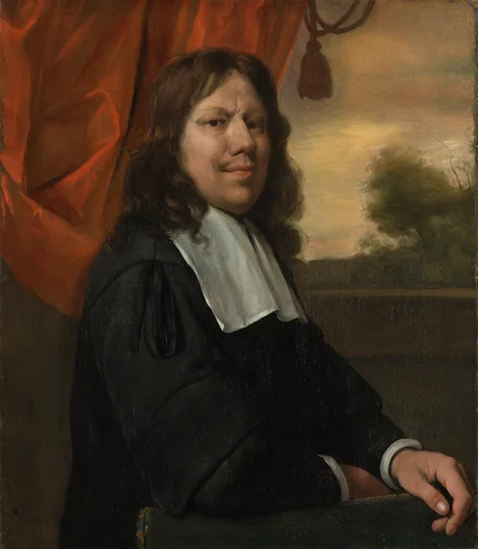 Self-portrait by Jan Steen, painting, 1670