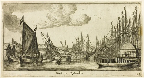 Bickers Island by Reinier Zeeman, print, 1643-1668