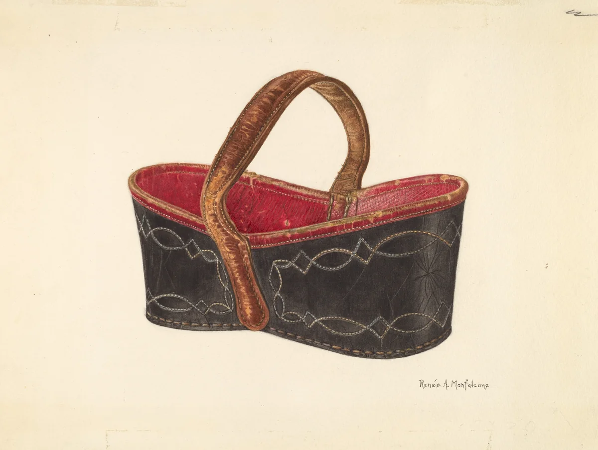 Key Basket by Renee A. Monfalcone, index of american design, 1941