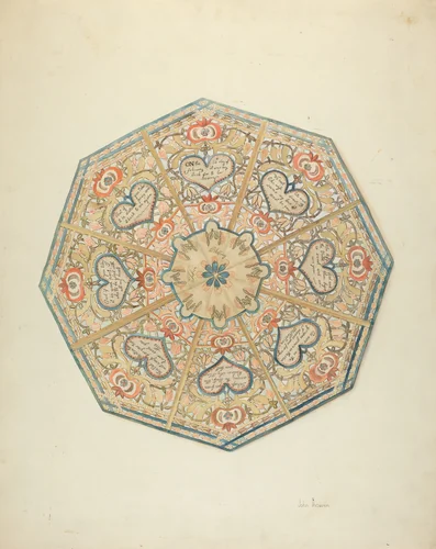 Valentine by John Thorsen, index of american design, 1937