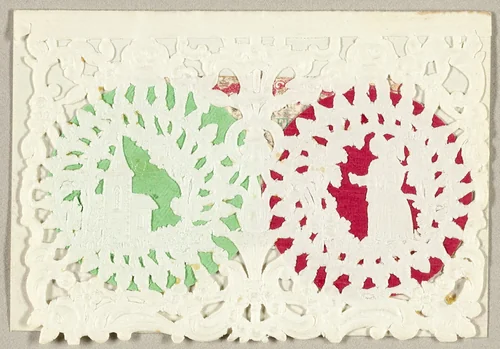 Untitled Valentine (Church and Couple) by Thomas Wood, other, 1845-1855