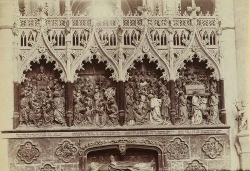 Amiens, Clôture du Choeur by Eugène Atget, photograph, 1900