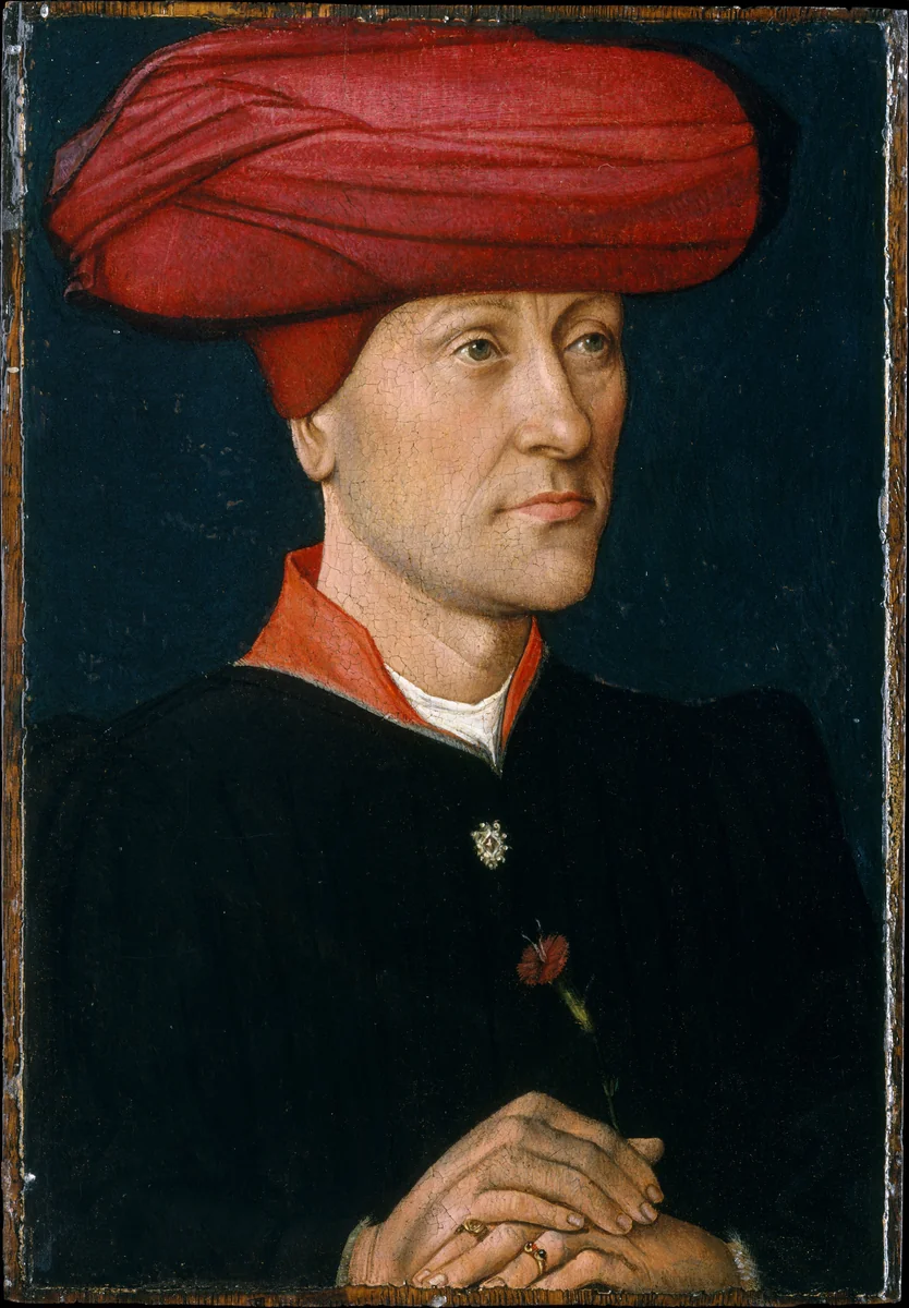Portrait of a Man in a Chaperon by Netherlandish Painter, painting, 1440-1450
