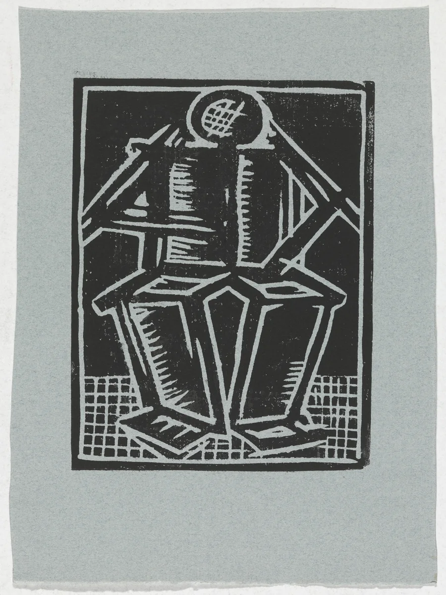 Untitled by Varvara Stepanova, print, 1919