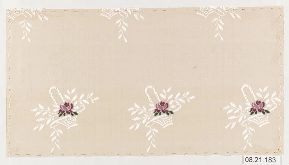 Textile sample by Unknown Designer, textile, 1900