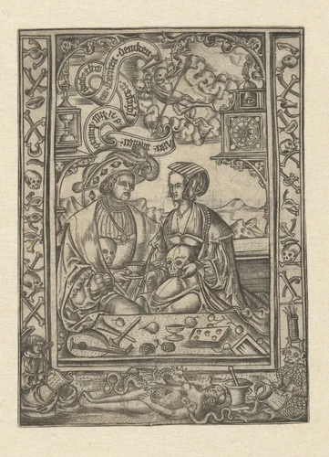 Vanitas by Unknown, print, 1550-1570