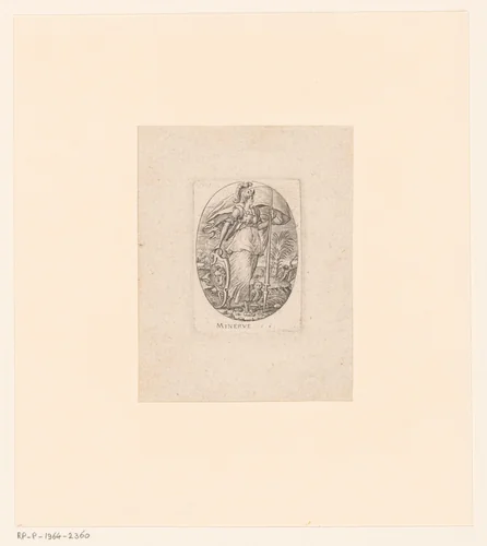 Minerva by Unknown, print, 1569