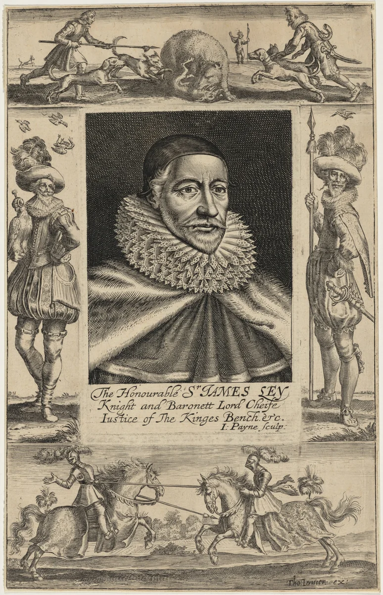 James Ley, First Earl of Marlborough by Willem de Passe; John Payne, print, 1607-1647