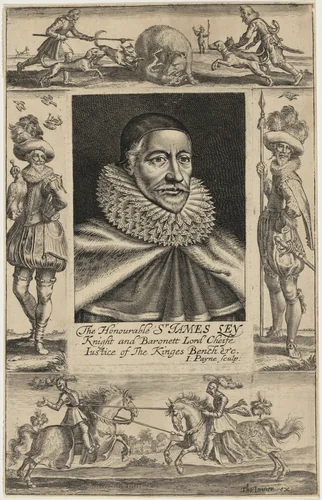 James Ley, First Earl of Marlborough by Willem de Passe; John Payne, print, 1607-1647