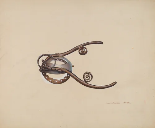 Wick Trimmer by Leslie Macklem, index of american design, 1939