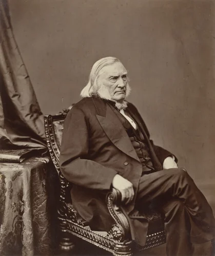 Samuel Nelson by Mathew Brady, photograph, 1865