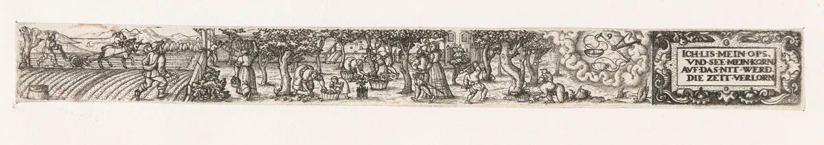 September by anonymous, print, 1584