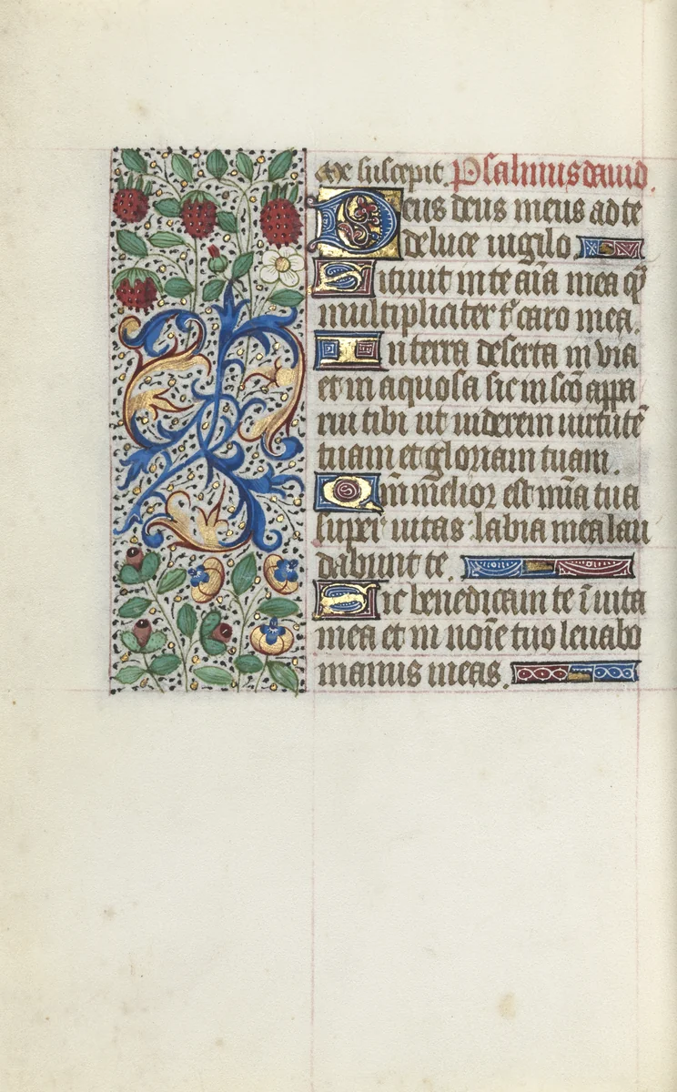 Book of Hours (Use of Rouen): fol. 137v by Master of the Geneva Latini, book, 1465-1475
