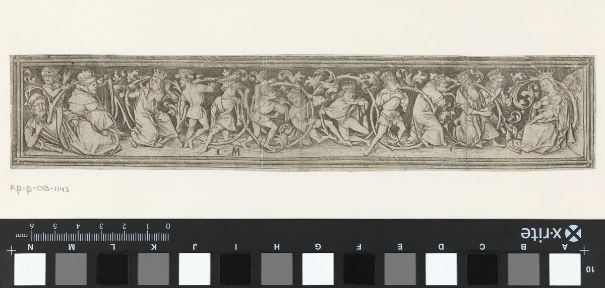 Tree of Jesse by Unknown, print, 1455-1503