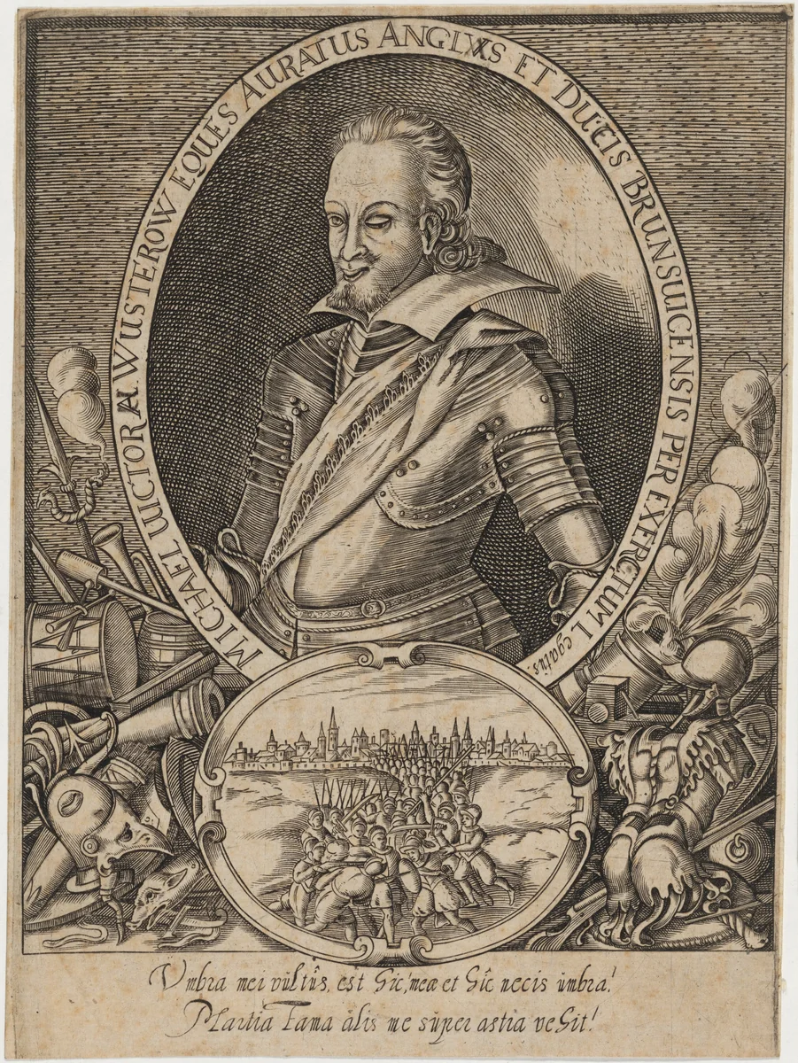 Michael Victor von Wusterow (?) by Unknown 19th Century, print, 1800-1899