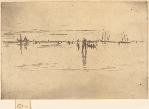 Long Lagoon by James McNeill Whistler, print, 1880