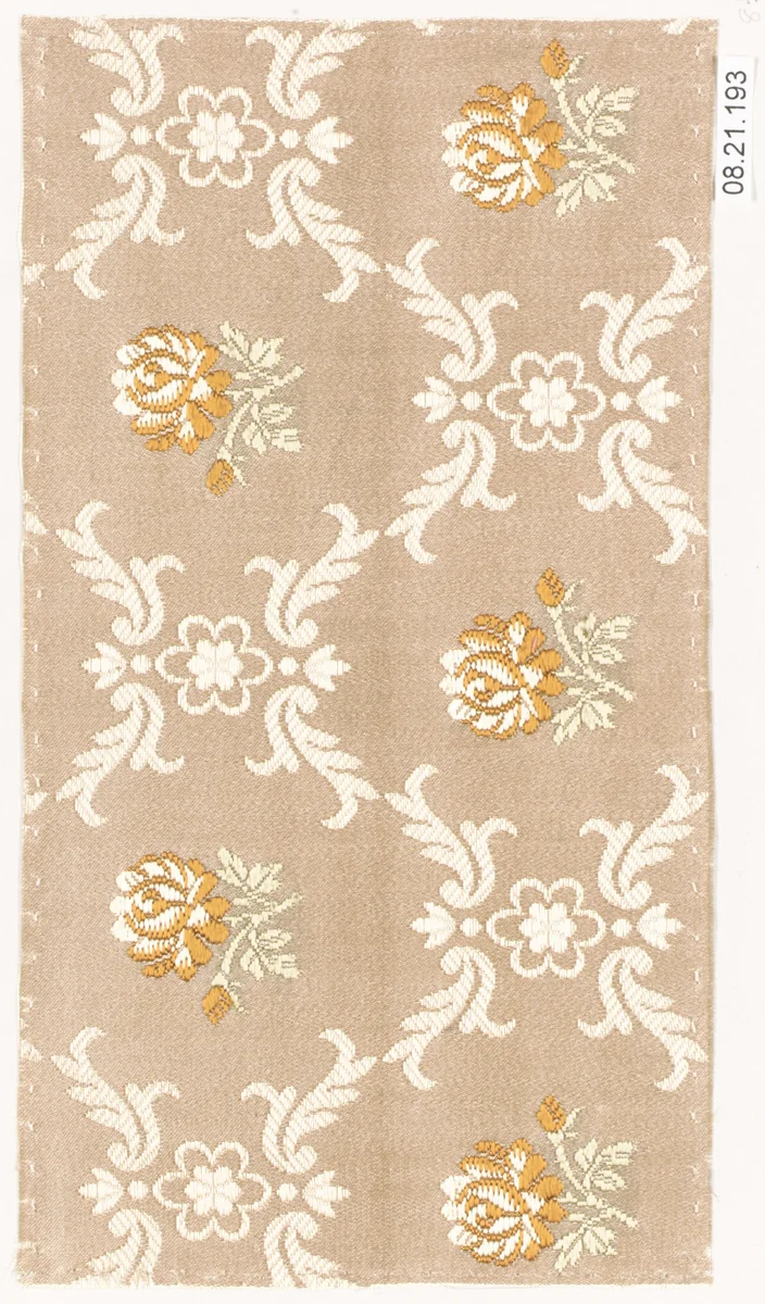 Textile sample by Unknown Designer, textile, 1900