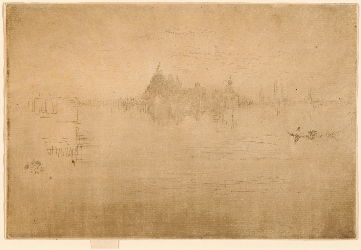 Nocturne: Salute by James McNeill Whistler, print, 1879-1880
