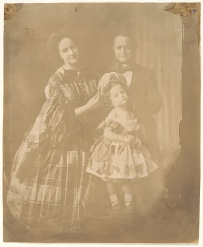 En famille by Pierre-Louis Pierson, photograph, 1860-1869
