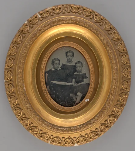 Untitled (Portrait of Three Children) by Albert Sands Southworth and Josiah Johnson Hawes, other, 1852