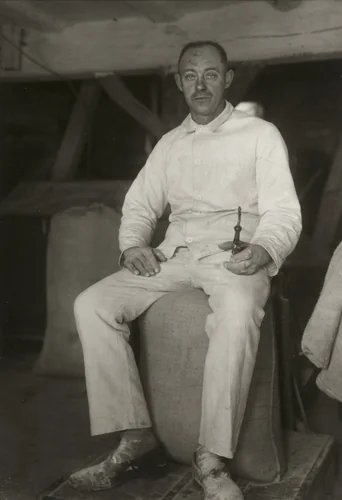 Miller by August Sander, photograph, 1926