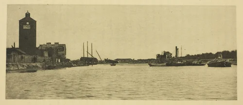 The North River by Peter Henry Emerson, photograph, 1887