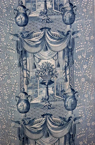 Panel (Furnishing Fabric) by England, textile, 1810-1820