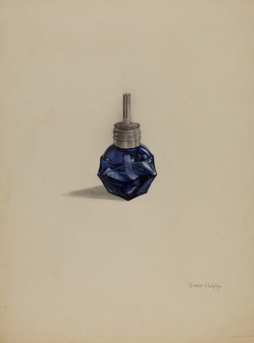 Lamp by Grace Halpin, index of american design, 1937