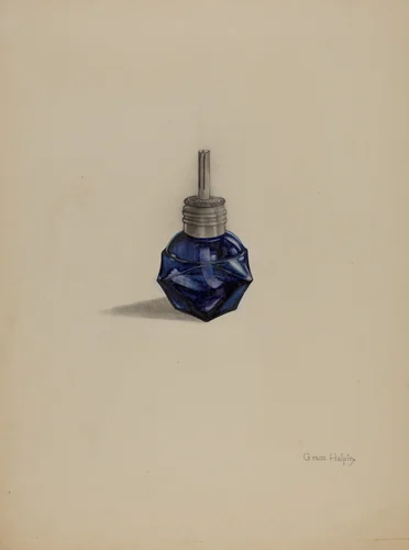 Lamp by Grace Halpin, index of american design, 1937