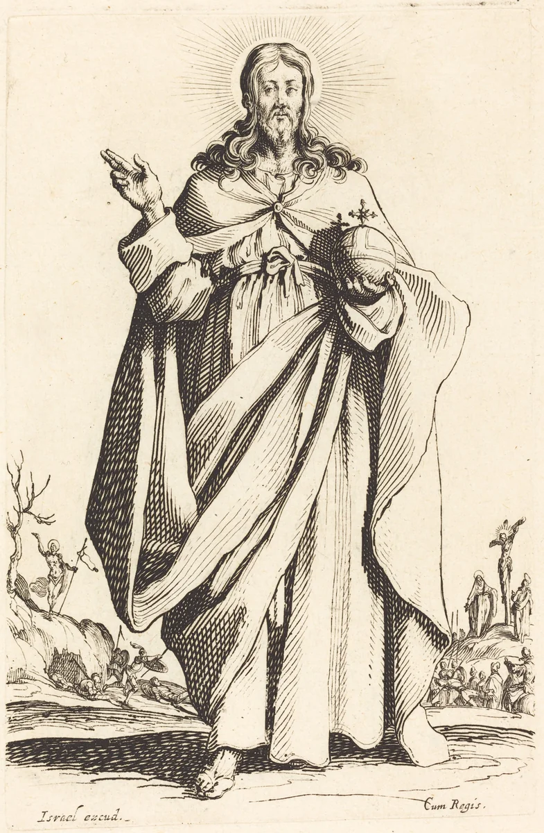 Christ by Jacques Callot, print, 1631