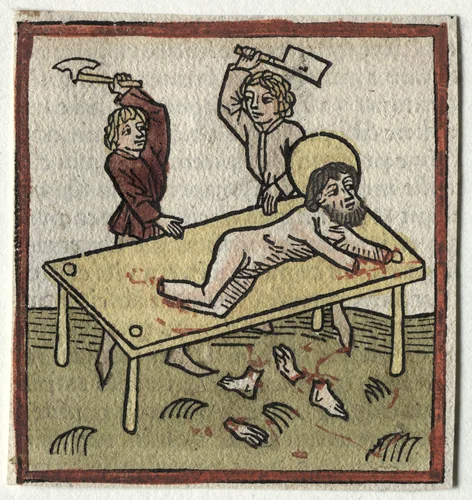 St. James by Günther Zainer, print