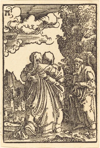 The Visitation by Albrecht Altdorfer, print, 1513