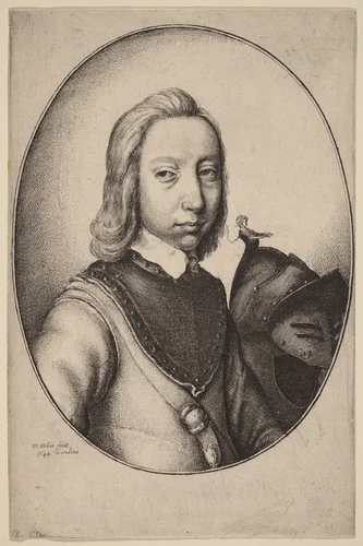Henry Colthurst by Wenceslaus Hollar, print, 1644