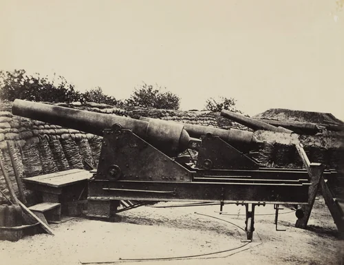 Battery No 1, near Yorktown, Virginia by Alexander Gardner, photograph, 1862
