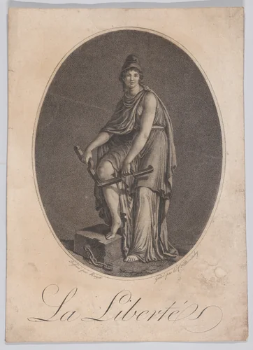La Liberté by Citoyenne de Monchy, print, 1789-1799