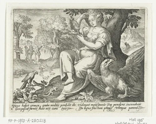Zintuig gezicht by Unknown, print, 1581-1656