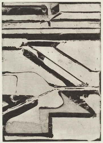 #1 from Five Aquatints and Drypoint by Richard Diebenkorn, portfolio, 1978