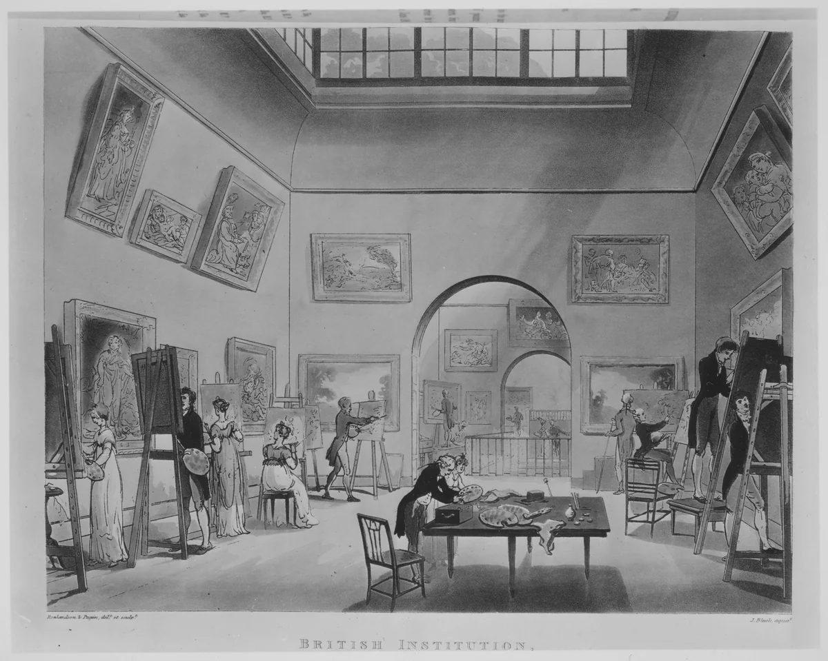 The Microcosm of London, or London in Miniature, Vol. I by William Henry Pyne, book, 1808-1811