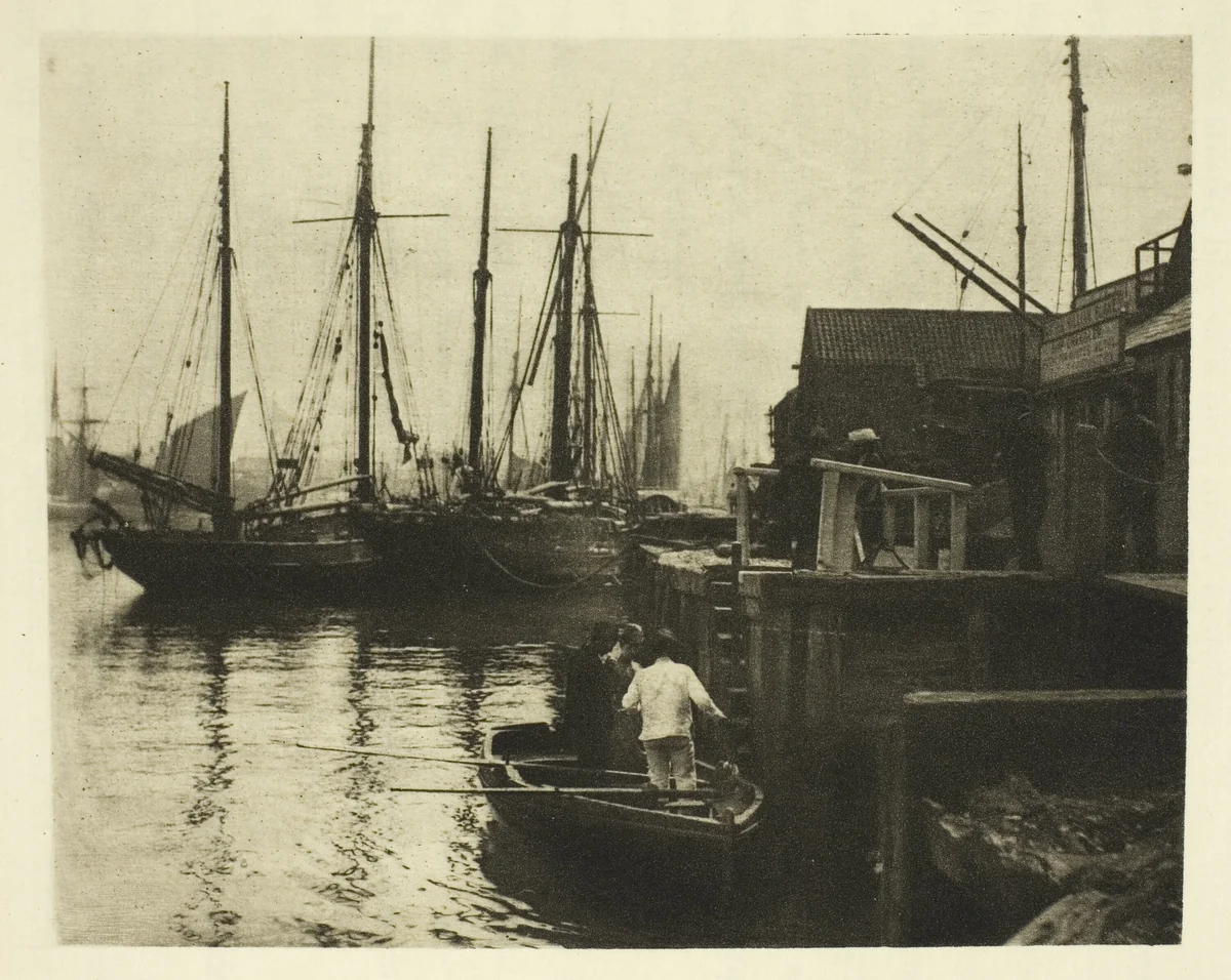 The Ferry by Peter Henry Emerson, photograph, 1887