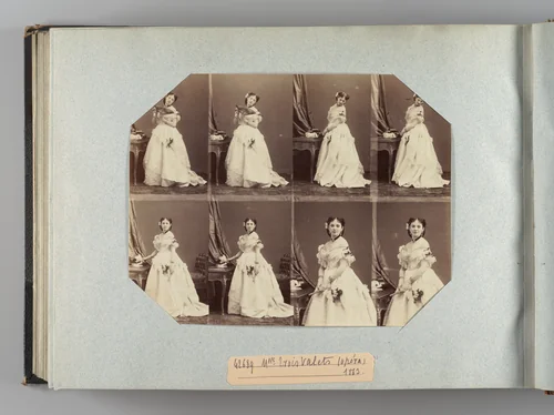 Mlle Troisvalets by André Adolphe-Eugène Disdéri, photograph, 1863