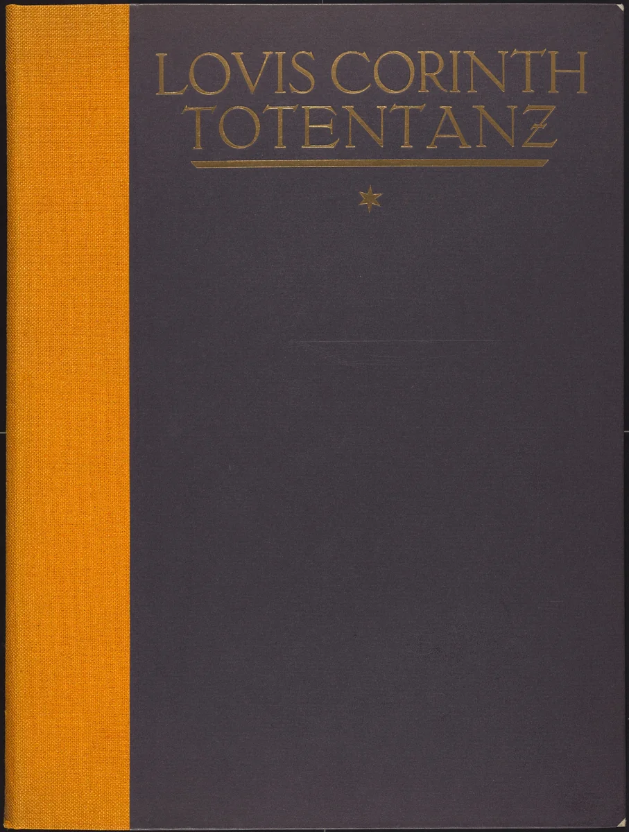 Dance of Death (Totentanz) by Lovis Corinth, portfolio, 1922