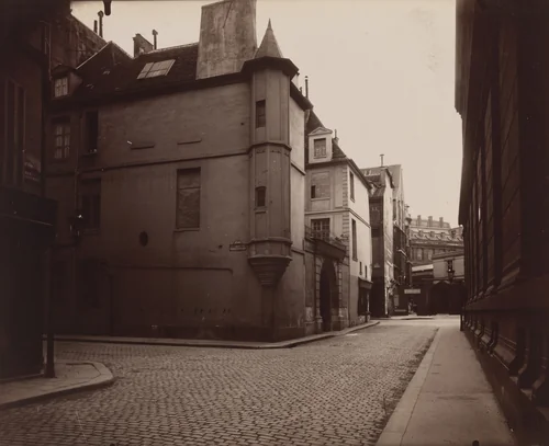 Rue Hautefeuille by Eugène Atget, photograph, 1922