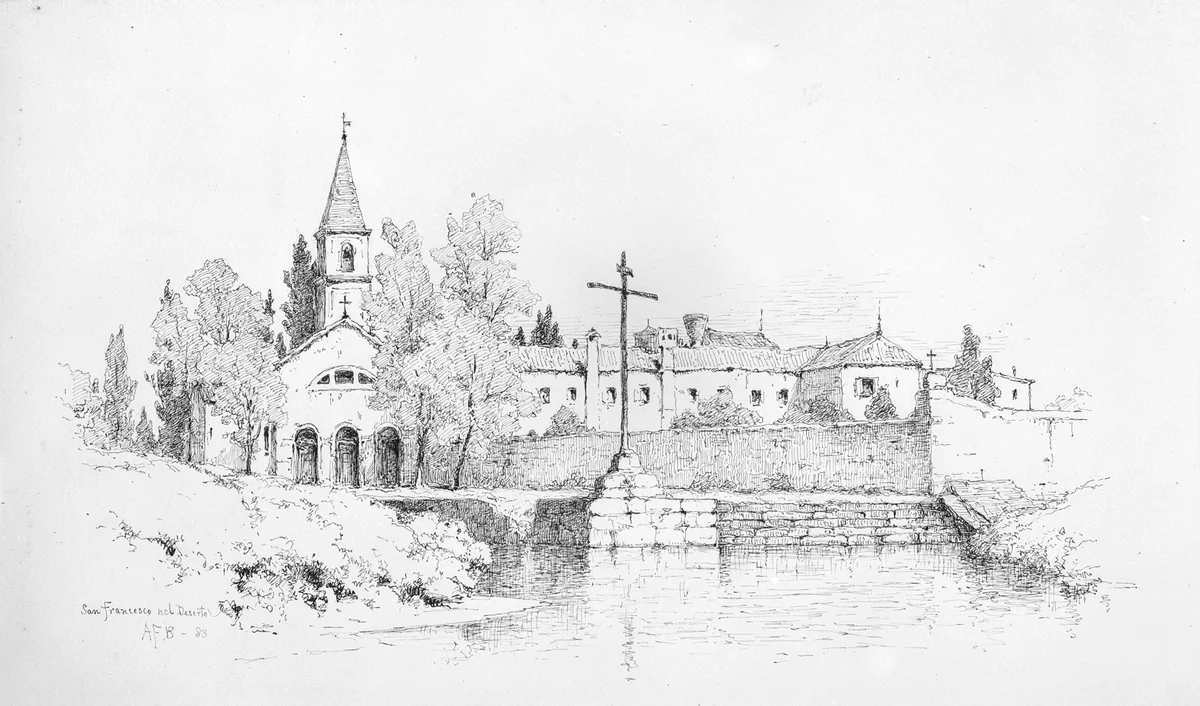 San Francesco, Venice by Andrew Fisher Bunner, artwork, 1883