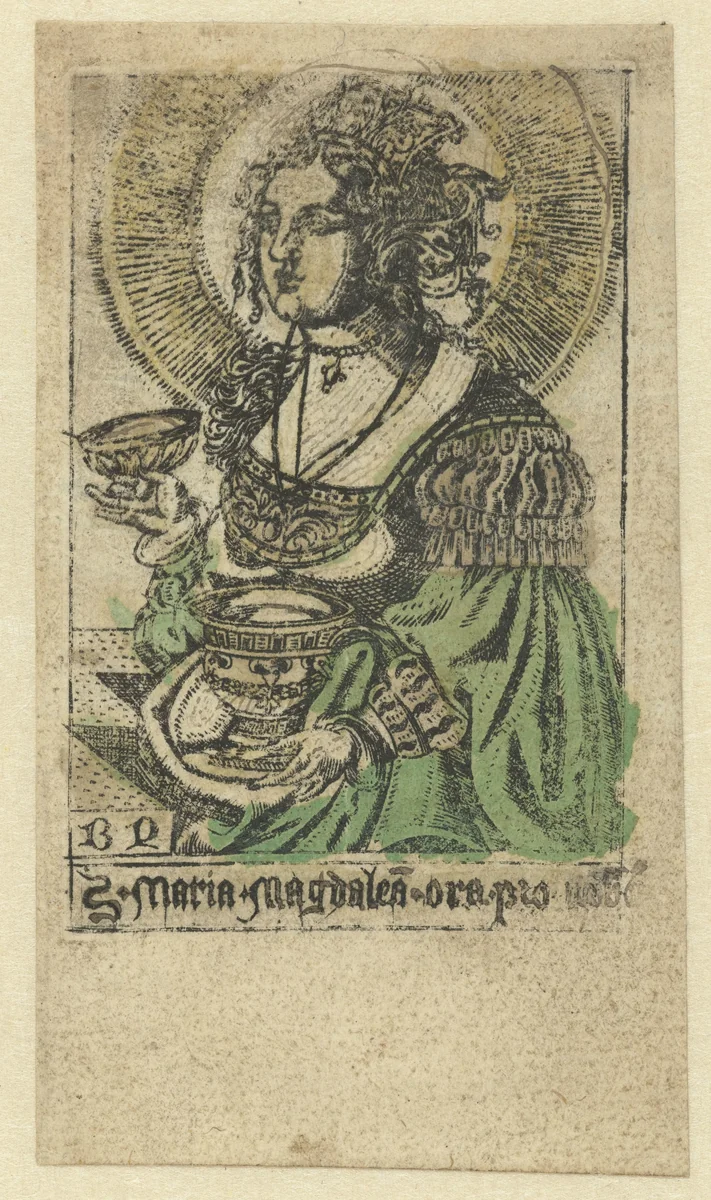 Maria Magdalena by Unknown, print, 1500-1510