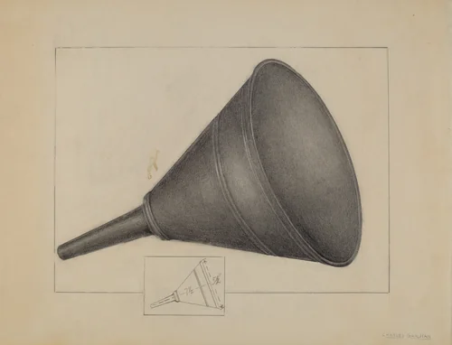 Funnel by Charles Garjian, index of american design, 1936