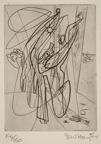 Solidarité by Stanley William Hayter, portfolio, 1938