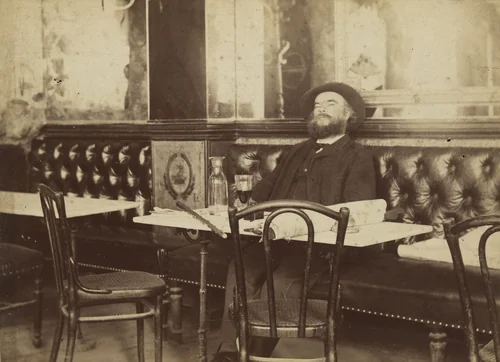 Paul Verlaine by Dornac, photograph, 1892