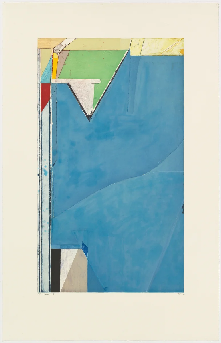 High Green Version I by Richard Diebenkorn, print, 1992